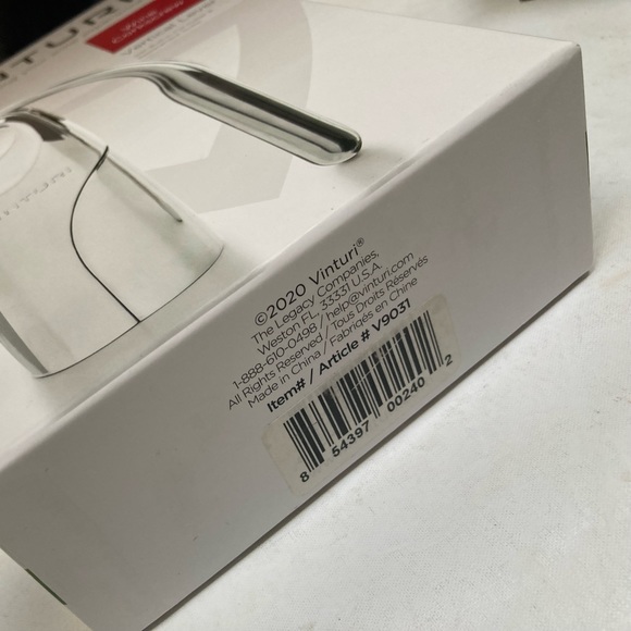 VINTURI Wine Corkscrew Vertical Lever Opener - Picture 2 of 4